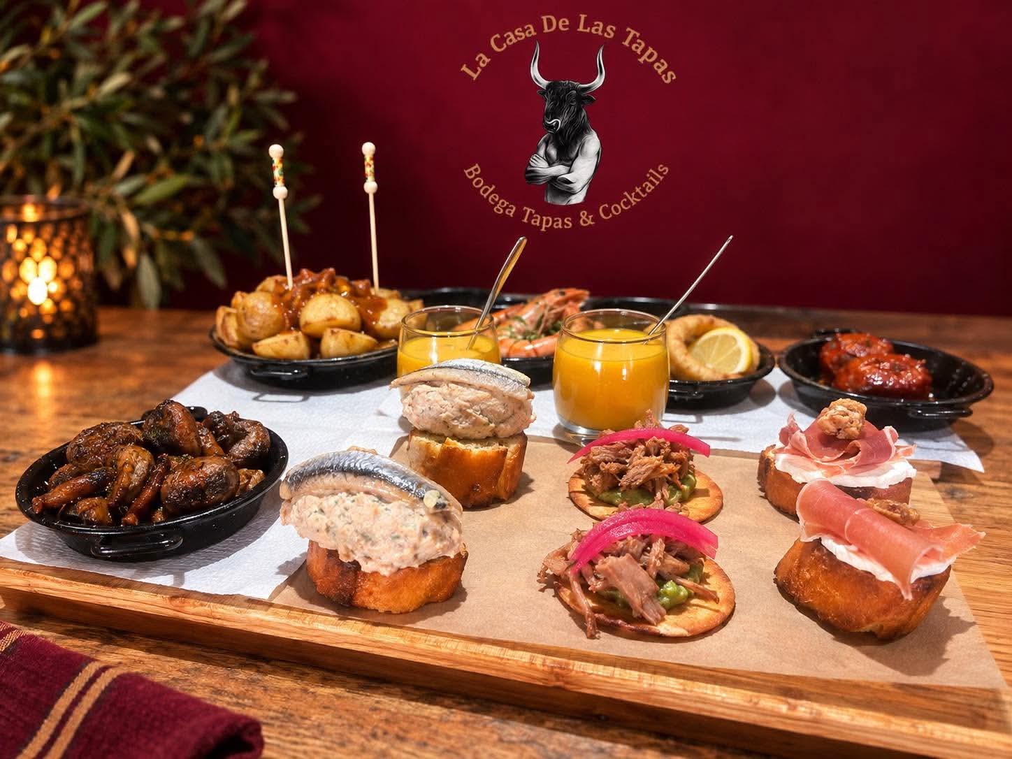 Assortiment de tapas de La Casa